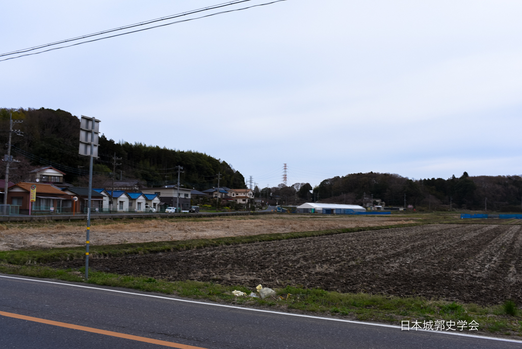 藤沢城遠景